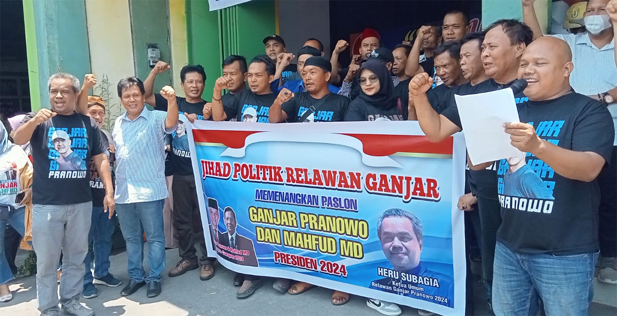Deklarasi Relawan Ganjar Pranowo di Cirebon, Menyinggung Jihad Politik 