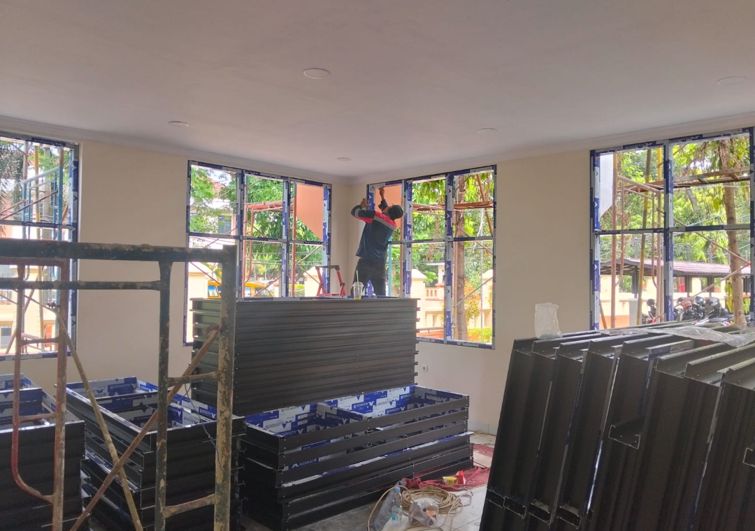 Pasca Kerusuhan, Renovasi Gedung DPRD Kabupaten Cirebon Dikebut