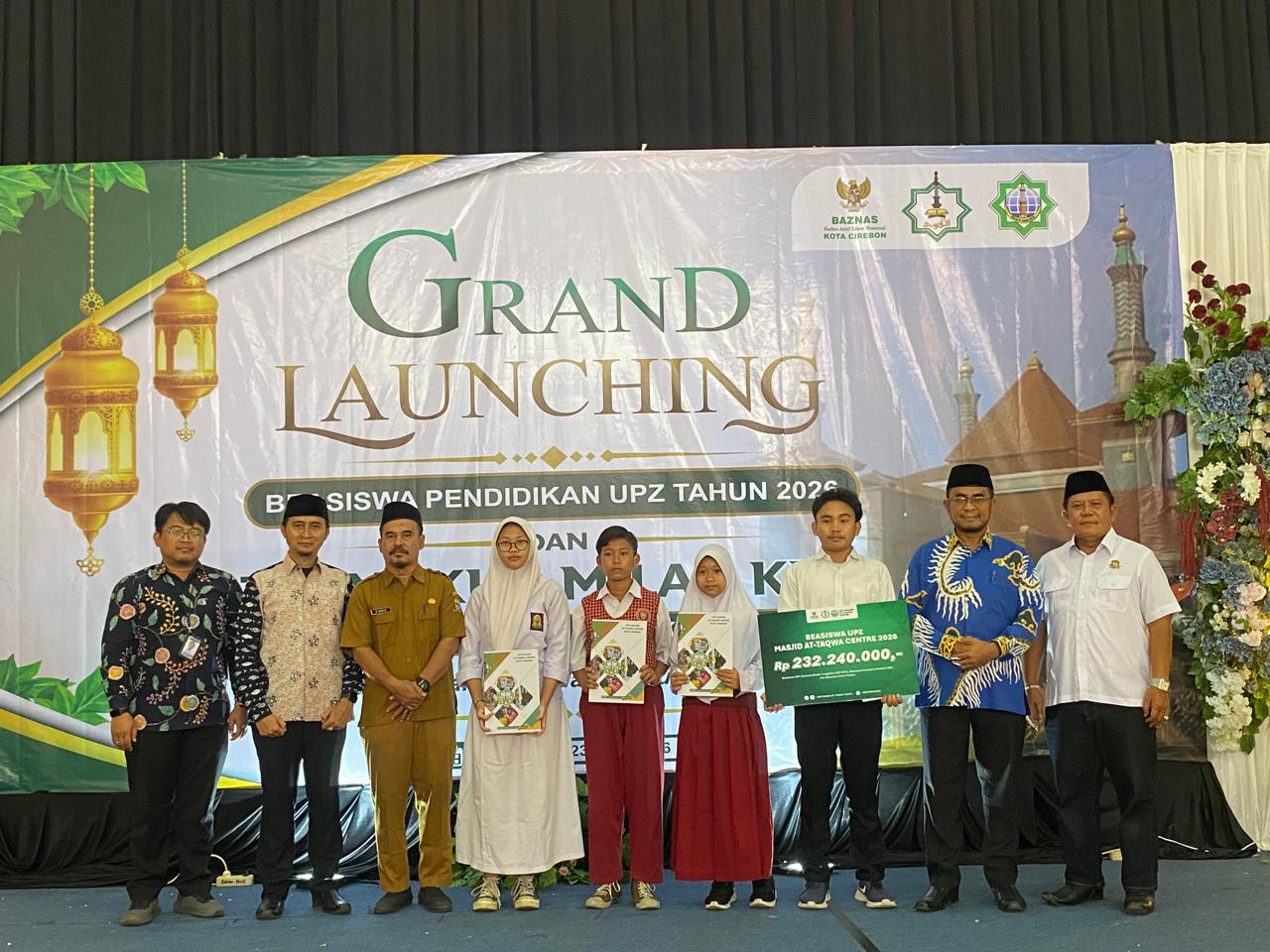 UPZ Attaqwa Launching Beasiswa Pendidikan 