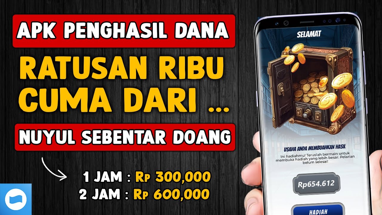 Cara Mudah Dapat Rp654.612 di Dompet Digital Dana Cuma Modal Ponsel Menyala dan Internet Stabil 