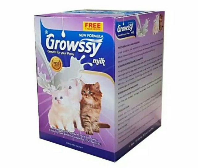 Inilah Sejumlah Kandungan Growssy Susu Kucing