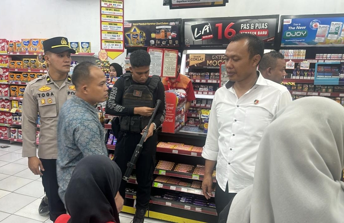 Pelaku Curas Minimarket di Sumber Cirebon Nekat Beraksi demi Bayar Utang