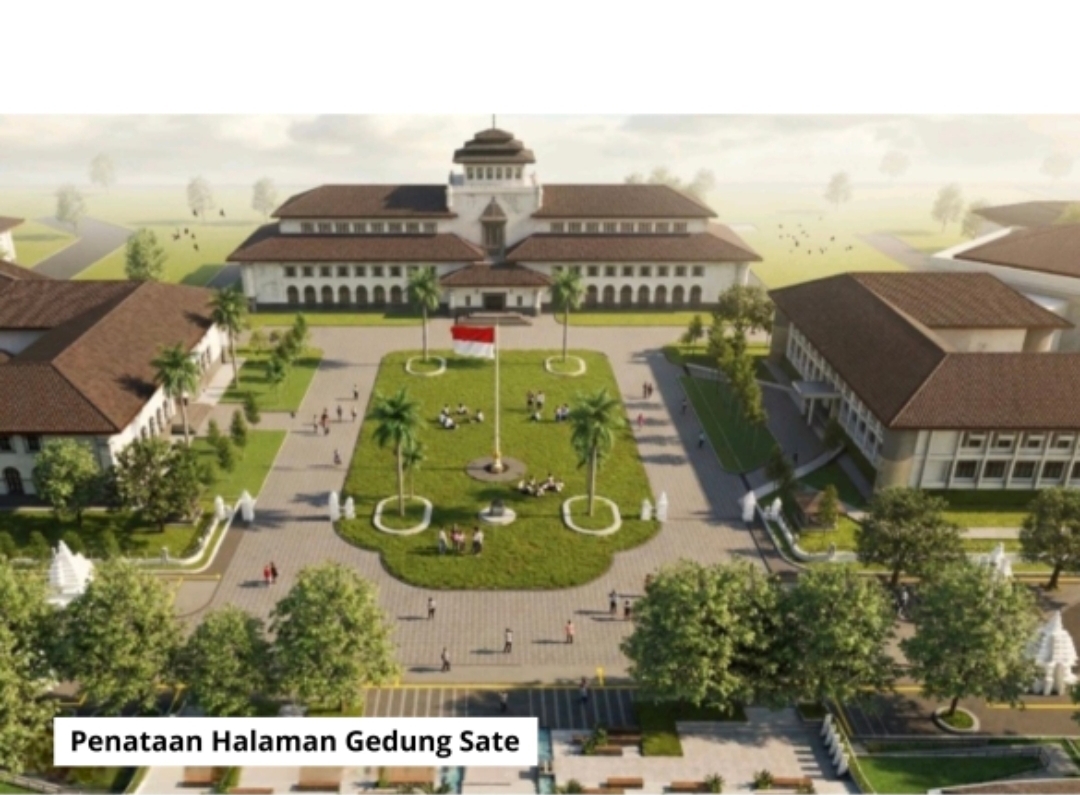 Dedi Mulyadi Ubah Wajah Gedung Sate, Lalu Lintas Dijamin Lancar