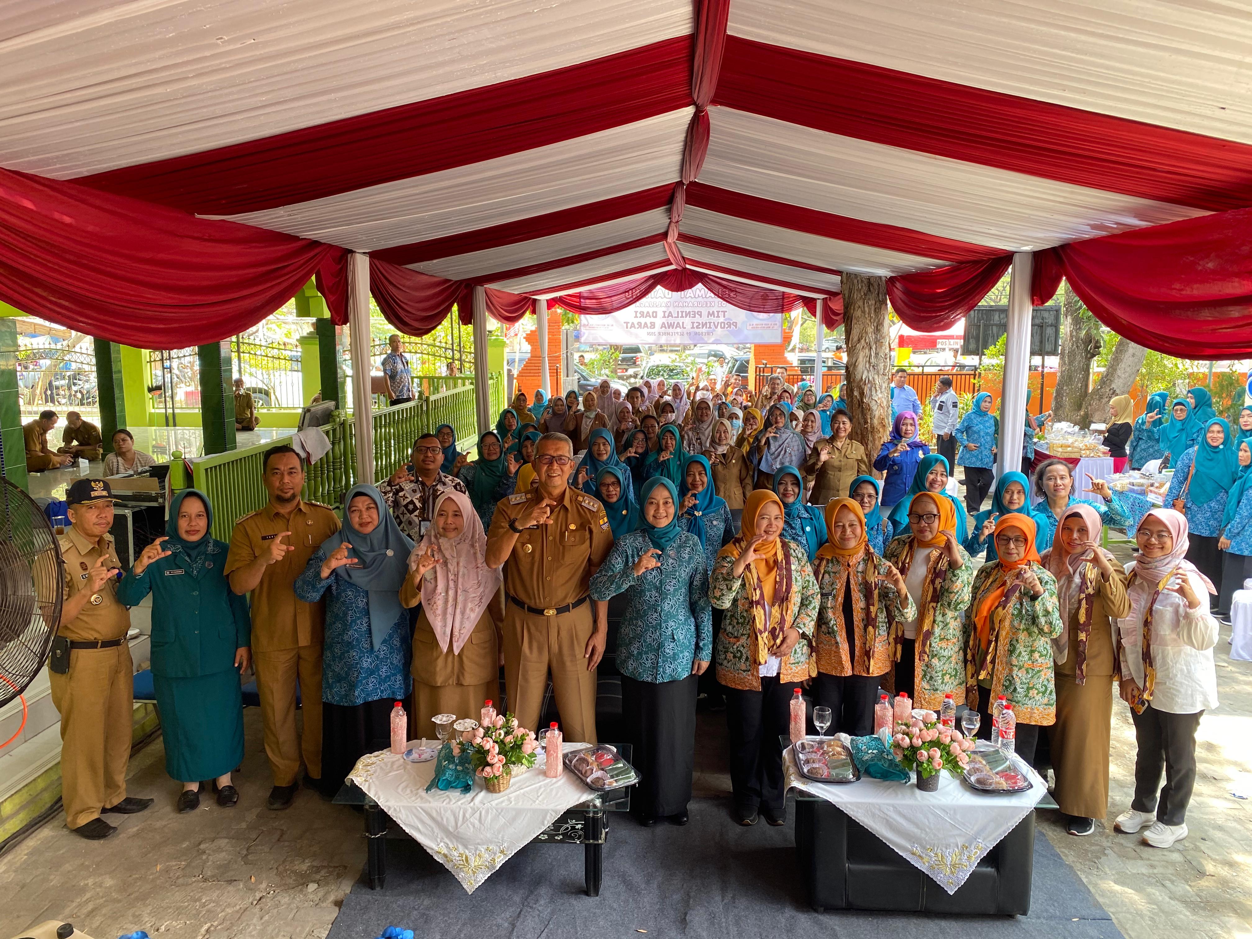 Pemkot Cirebon Sambut Tim Rechecking Lomba 10 Program Pokok PKK Jawa Barat