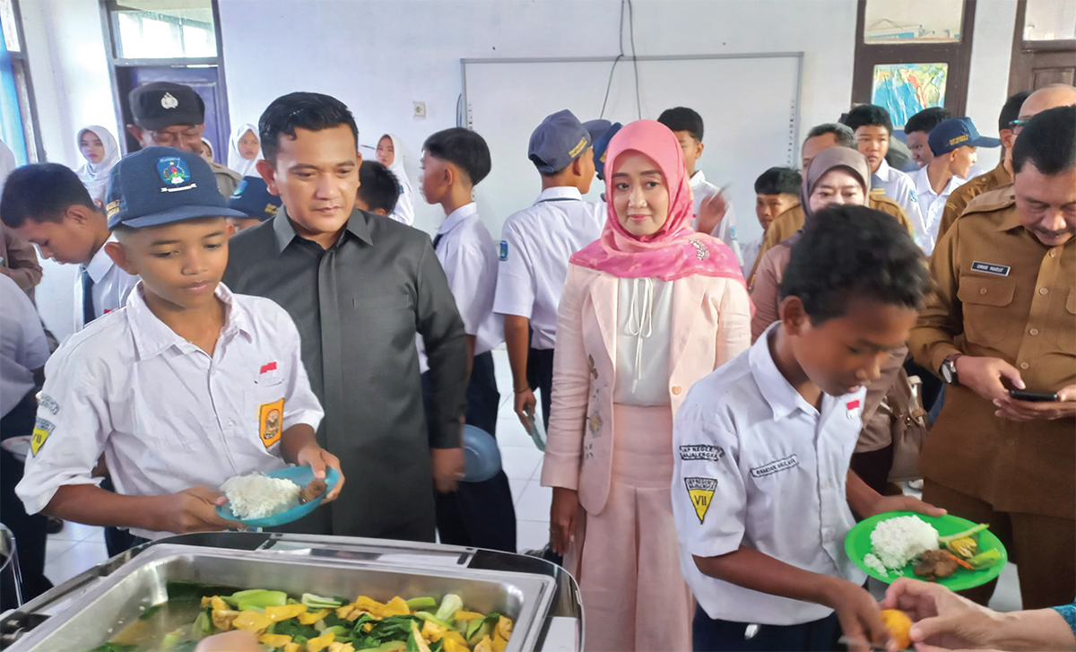 Menu Makan Bergizi Gratis di Majalengka, Kerja Sama Hotel