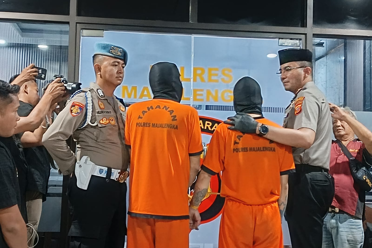 Polres Majalengka Ungkap Curat Kios Semangka dan Penadahan Dua HP