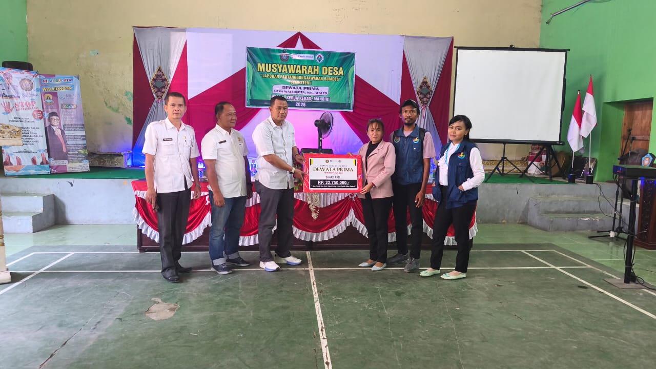Fantastis! BUMDes Dewata Prima Waled Kota Lampaui Target Omzet Tahunan