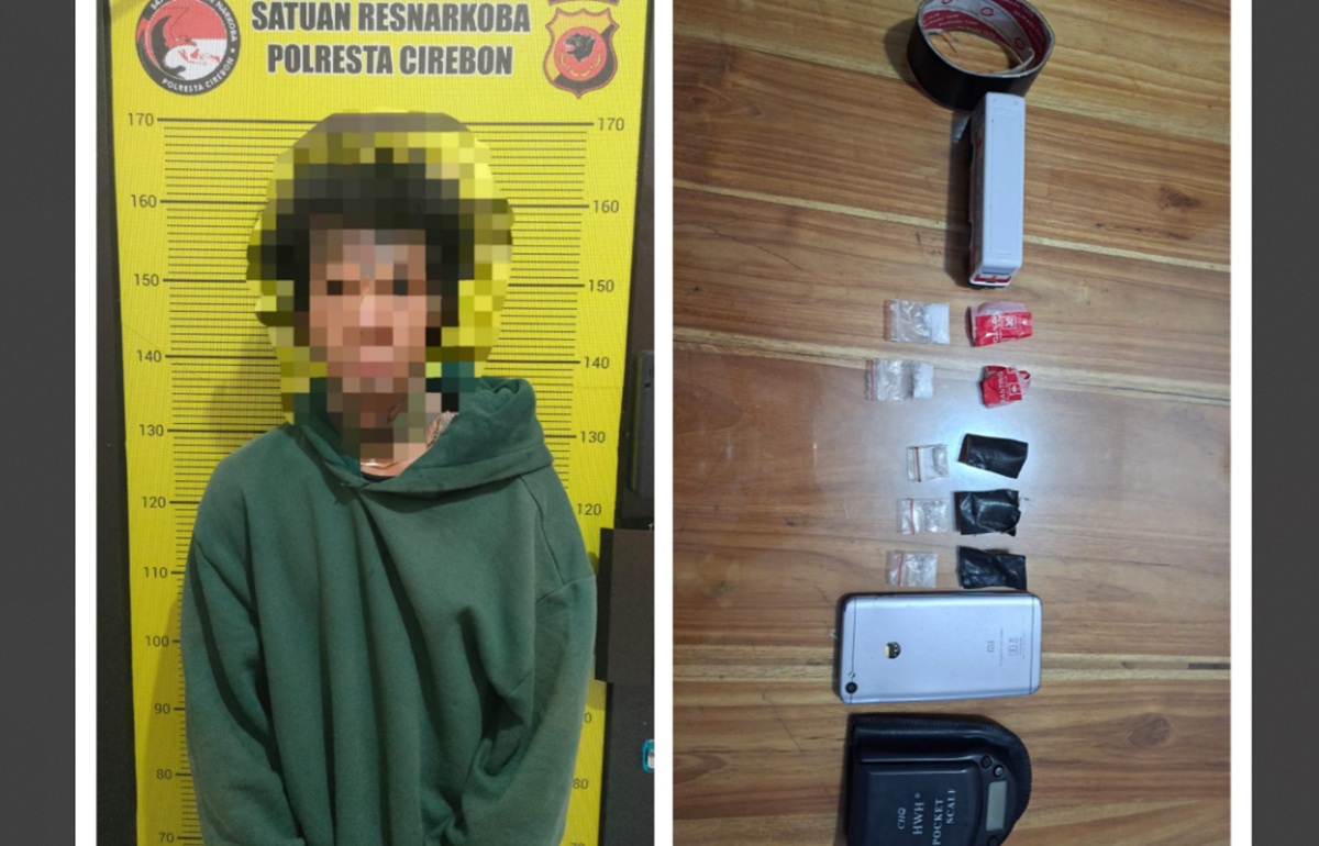 Didi Pengedar Sabu Asal Majalengka Ditangkap di Cirebon, 1 Orang Lagi Masih Buron