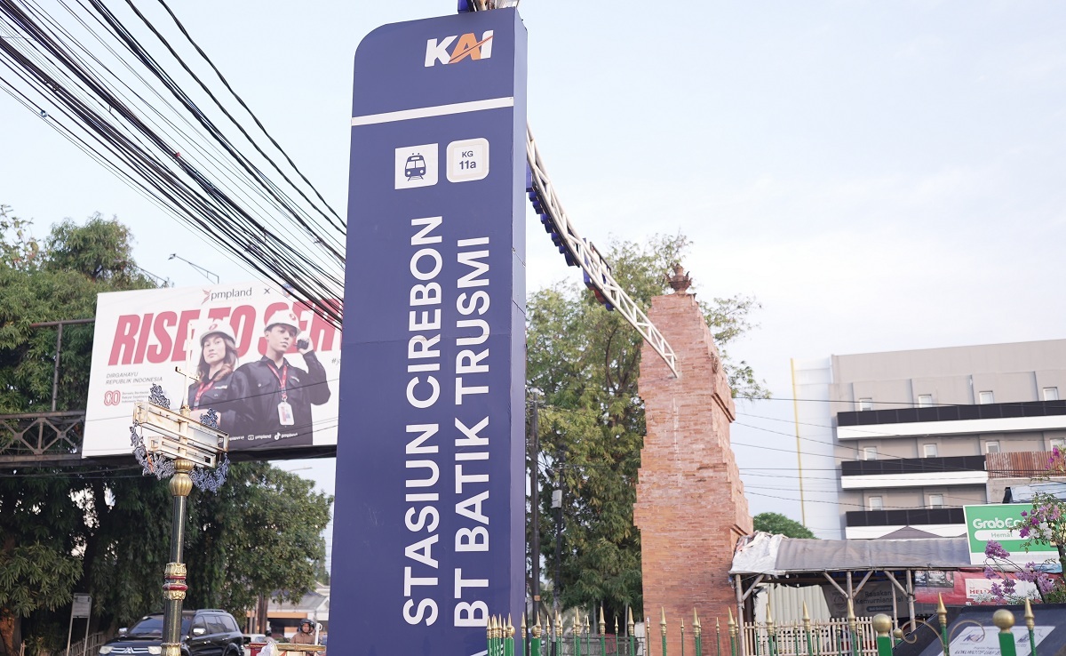 Nama Baru Stasiun Cirebon, Hasil Kolaborasi dengan BT Batik Trusmi 