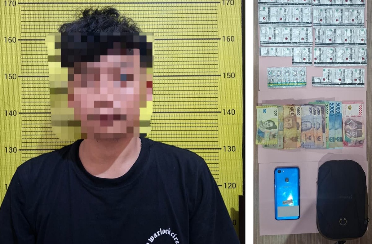 Pemuda Asal Bandung Ditangkap Polisi di Cirebon Gara-gara Obat Keras