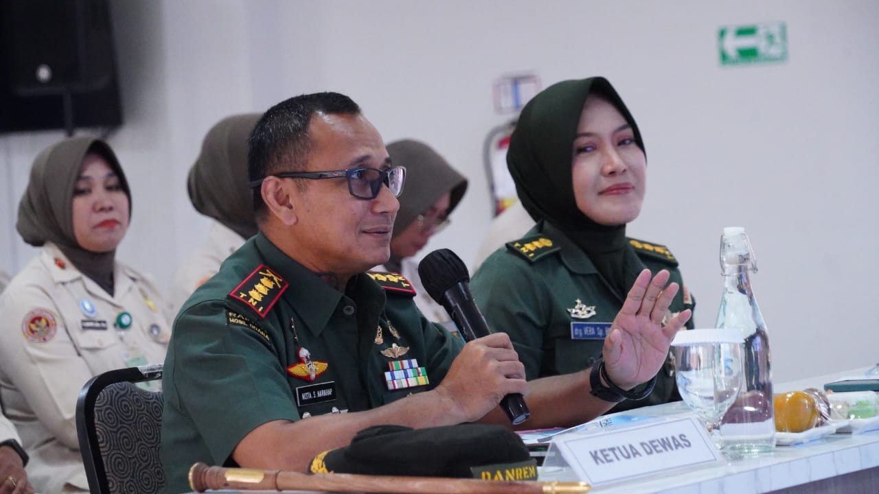 Rapat Dewan Pengawas: Danrem 063 SGJ Tekankan Profesionalisme dan Akuntabilitas RS Ciremai