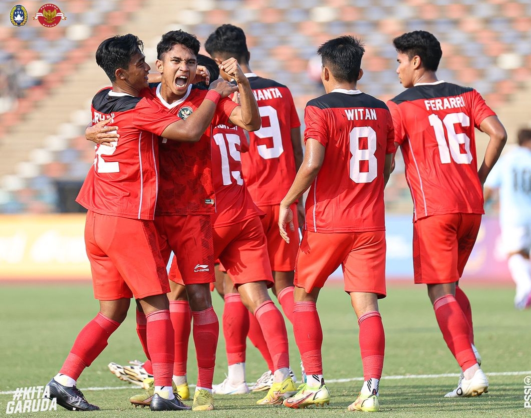 Menang Telak 5-0 Lawan Myanmar, Timnas U-22 Indonesia Pimpin Grup A SEA Games 2023