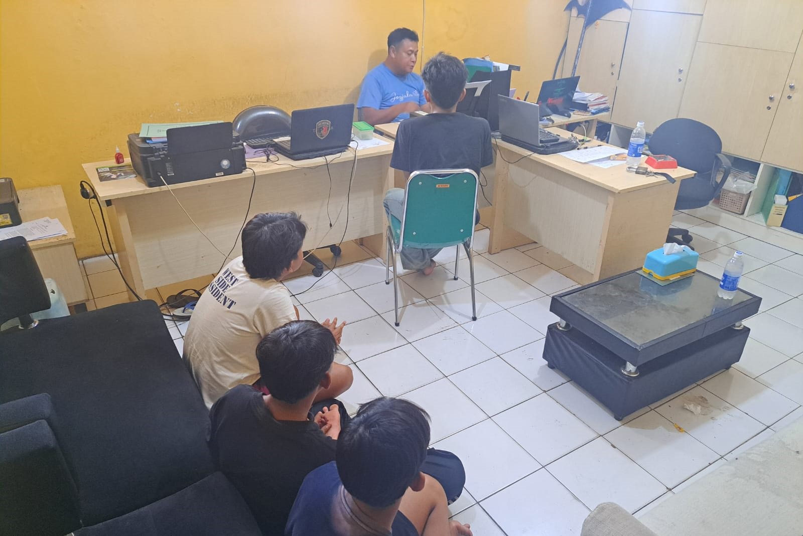 Berstatus Pelajar Hendak Tawuran Konten, Empat Remaja Diamankan Polsek Kapetakan
