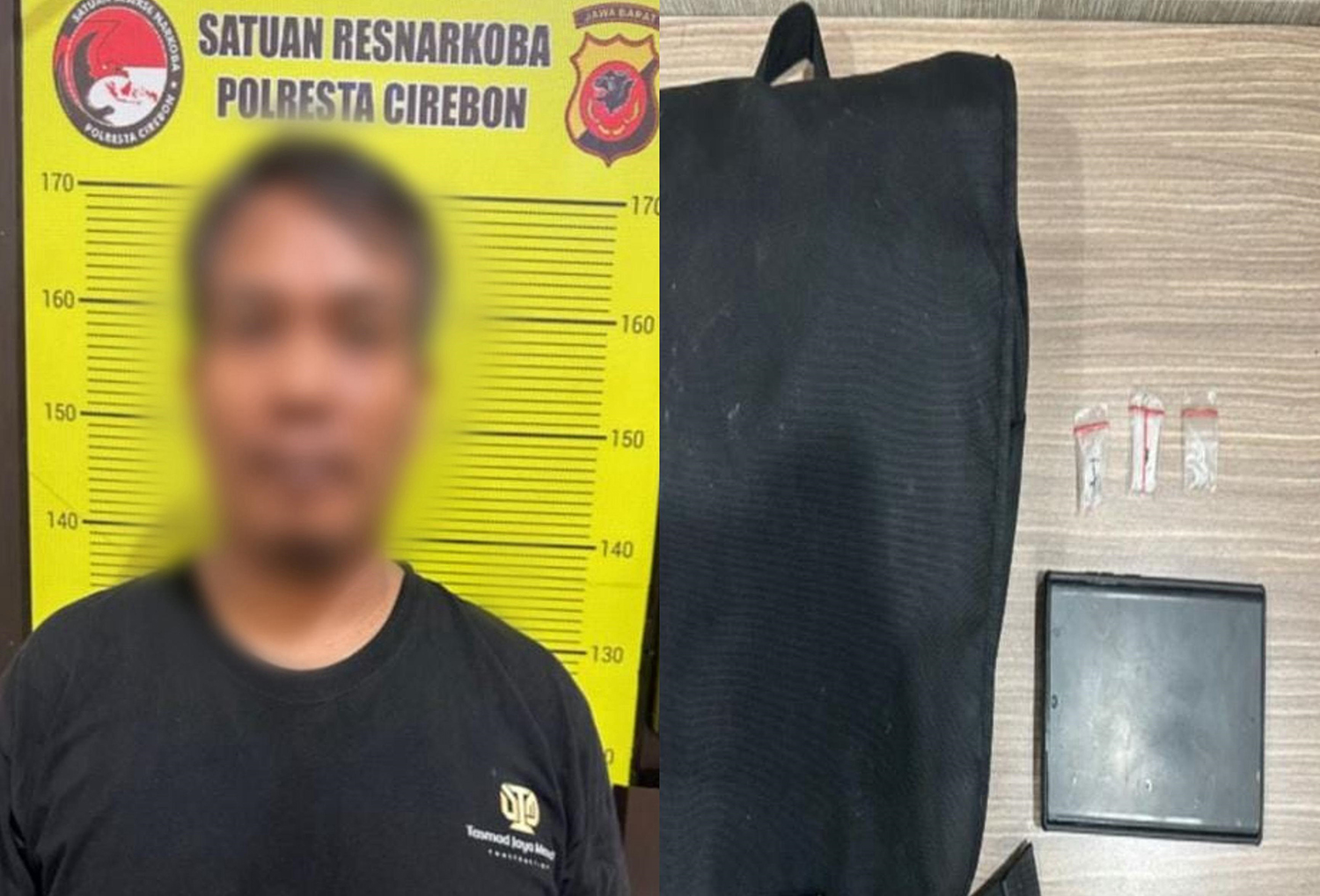 Siap Edarkan 3 Paket Sabu Sabu, Warga Babakan Keburu Ditangkap Polisi