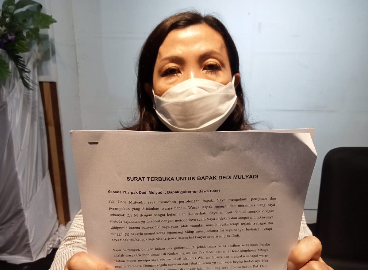 Surat Terbuka untuk KDM, WS Korban Love Scam Warga Cirebon Keturunan Kamerun: Mohon Bantuannya Pak!