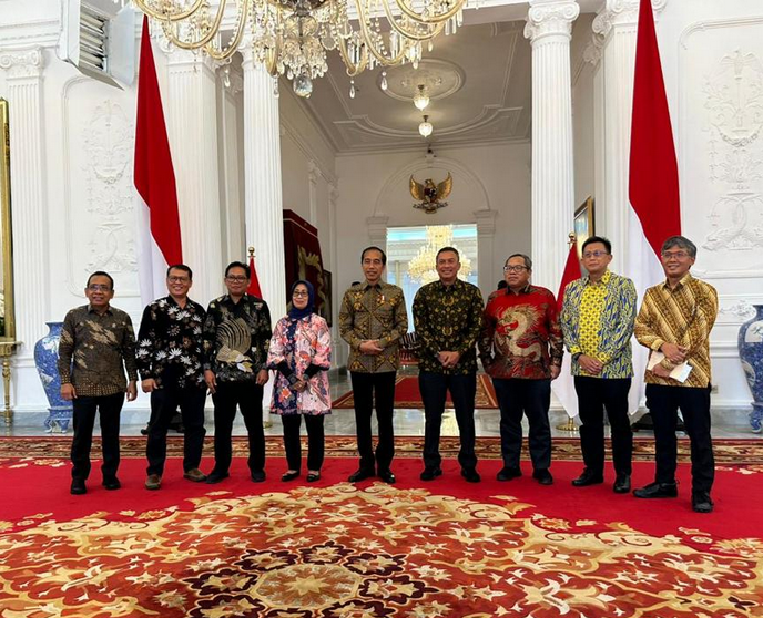 Terima Masukan Dewan Pers, Jokowi Segera Terbitkan Perpres Media Sustainability 