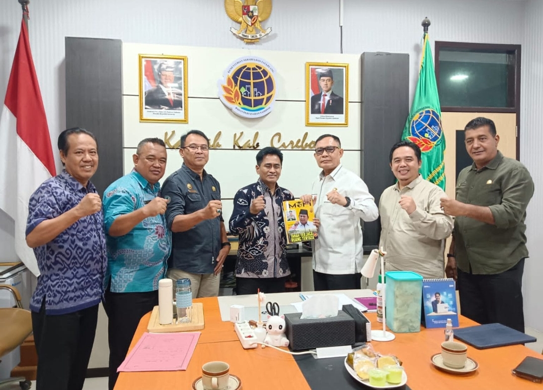 MAPI Datangi BPN Kabupaten Cirebon, Usut Aduan Warga Soal Layanan 