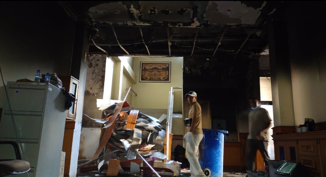 Sederet Permasalahan Pasca Hangusnya Gedung DPRD Kabupaten Cirebon