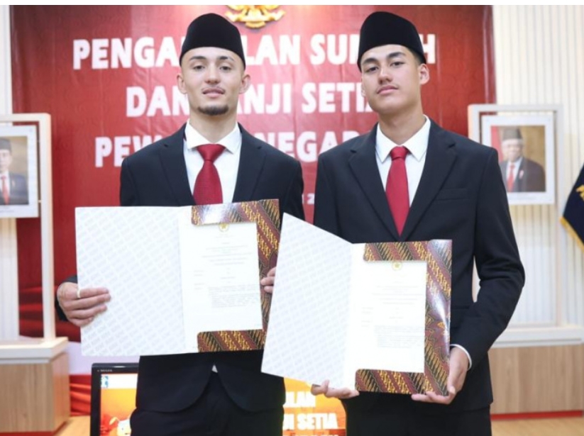 Rafael Struick dan Ivar Jenner Resmi Menjadi WNI, Timnas U-20 Punya Amunisi Baru