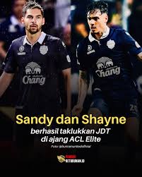 Sandy dan Shayne Berhasil Taklukan JDT di ajang ACL Elite