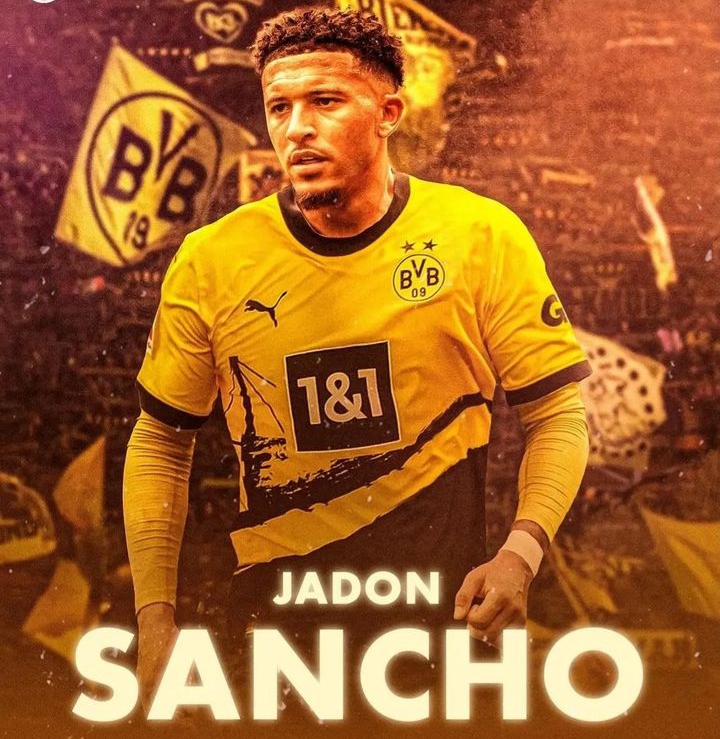 Jadon Sancho Singgung Erik ten Hag Usai Resmi Berseragam Borussia Dortmund
