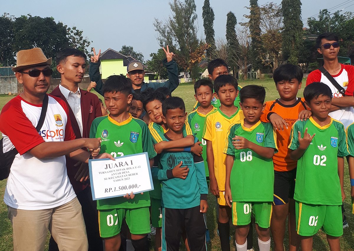 Desa Kondangsari Juara 1, Kompetisi Sepak Bola U-12 Zona 2 Kecamatan Beber Berakhir