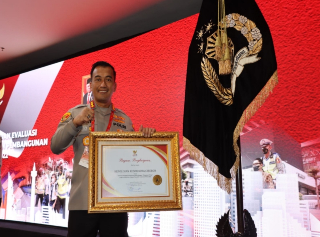 Lagi, Polresta Cirebon Terima Penghargaan dari KemenPAN-RB RI