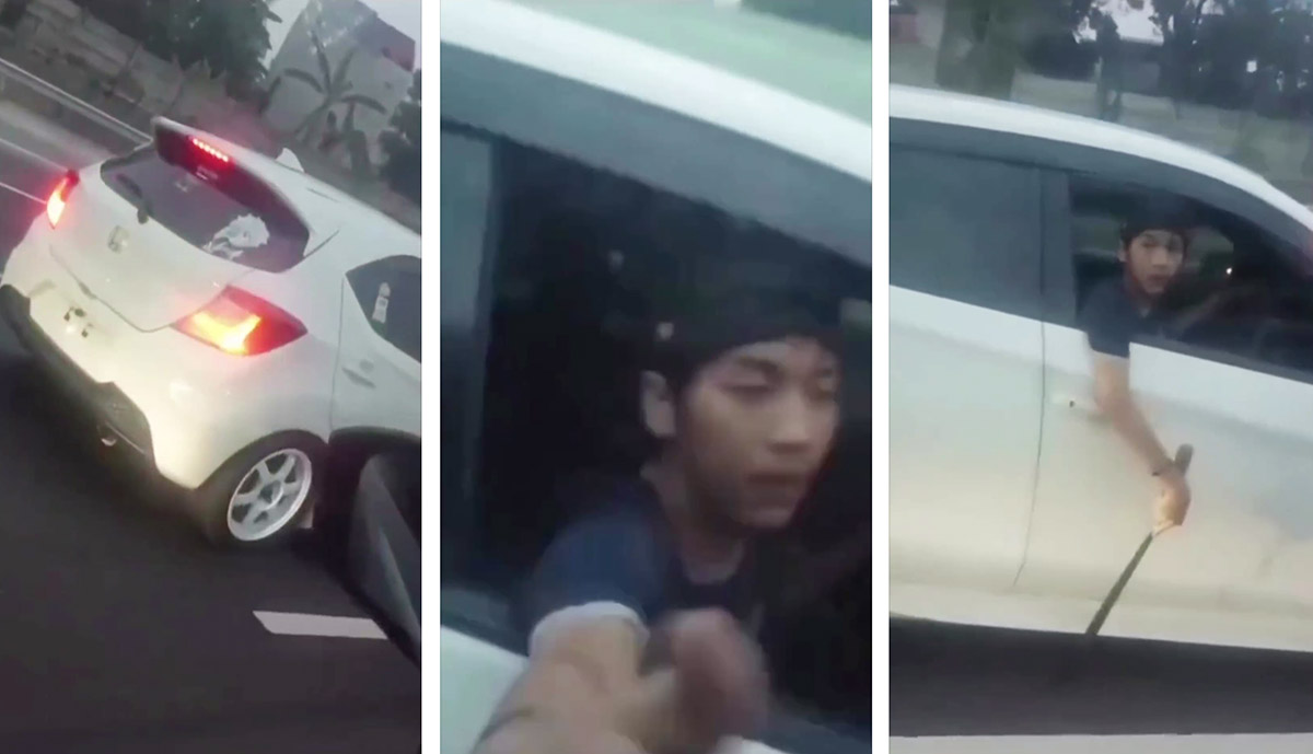 Upaya Begal di Jalan Tol Tangerang, Pelaku Bawa Celurit Panjang