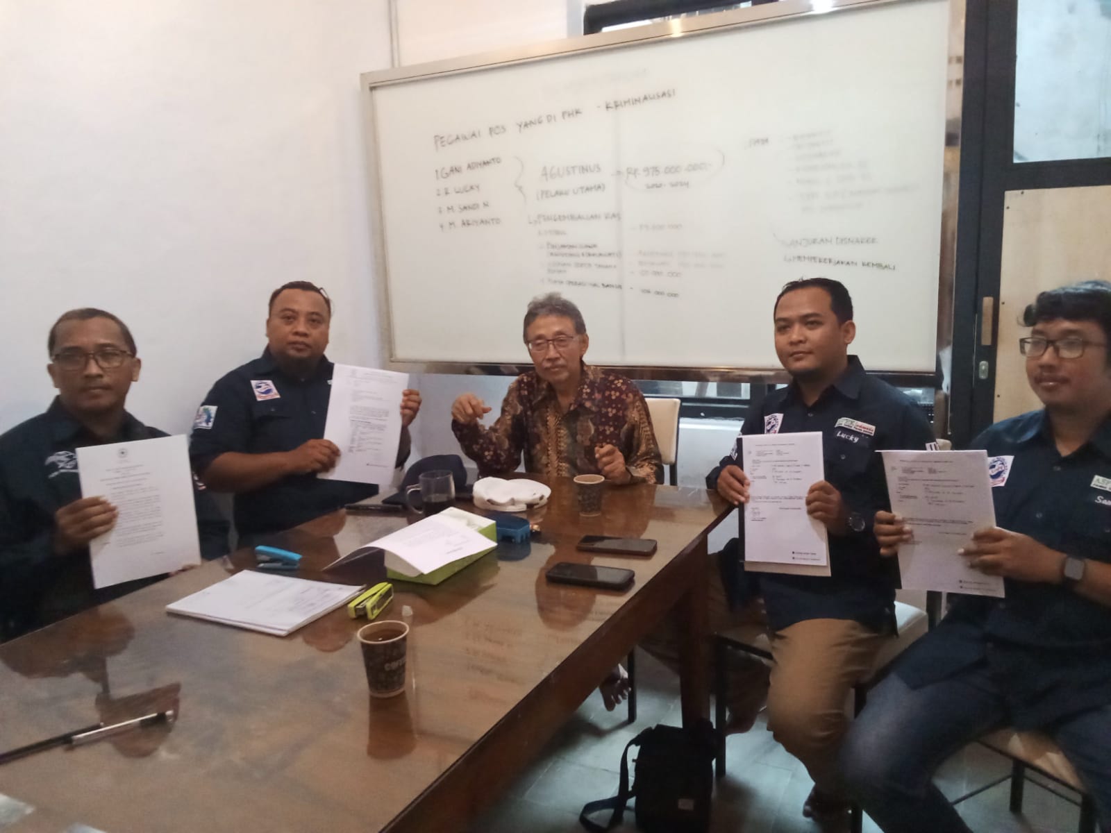 Dipecat Secara Sepihak Karena Persoalan Ini, 4 Pegawai Ajukan Klarifikasi ke PT Pos Indonesia Cirebon