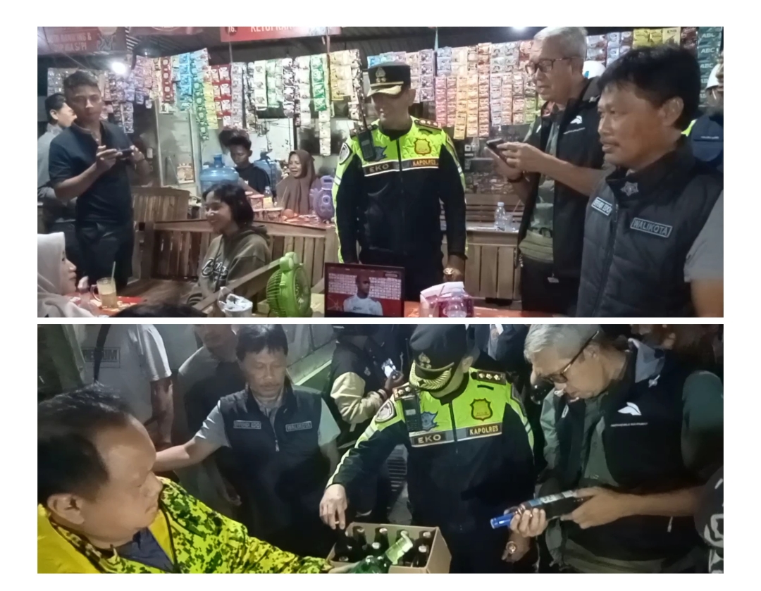 Forkompimda Kota Cirebon Razia Jam Malam Pelajar dan Pekat, Terbukti Melanggar Tindak Tegas