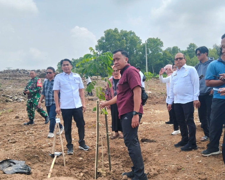 Usai Banjir, Kawasan Pusat Pemerintahan Cirebon Langsung Dihijaukan