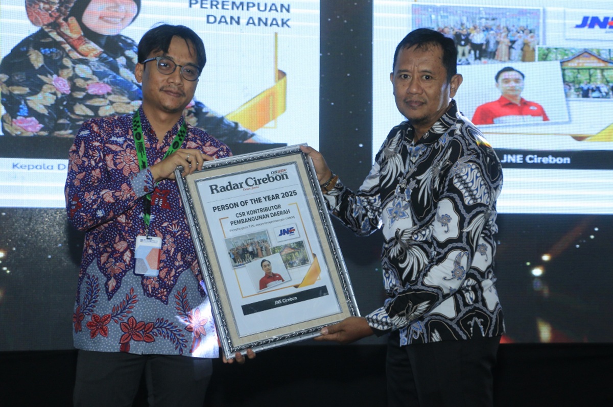 Raih POYT 2025, JNE Cirebon Konsisten Lakukan Penguatan Ekosistem UMKM Sepanjang 2025