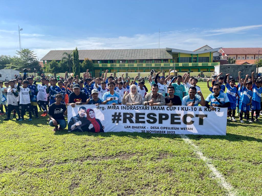 Tak Cukup dengan Kegiatan Sosial, drg Mira Indrasyari Gelar Turnamen Sepak Bola U-10 dan U-12