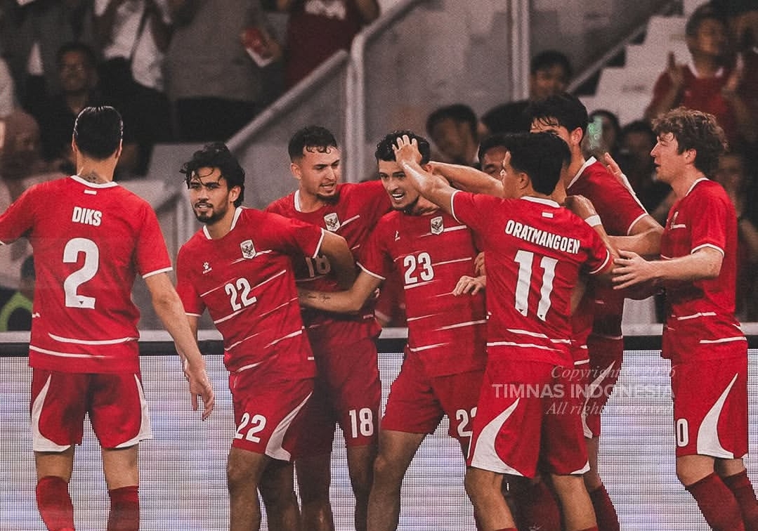 Hasil Sementara Indonesia vs Oman: Gol Hubner dan Ole Romeny Antar Garuda Memimpin