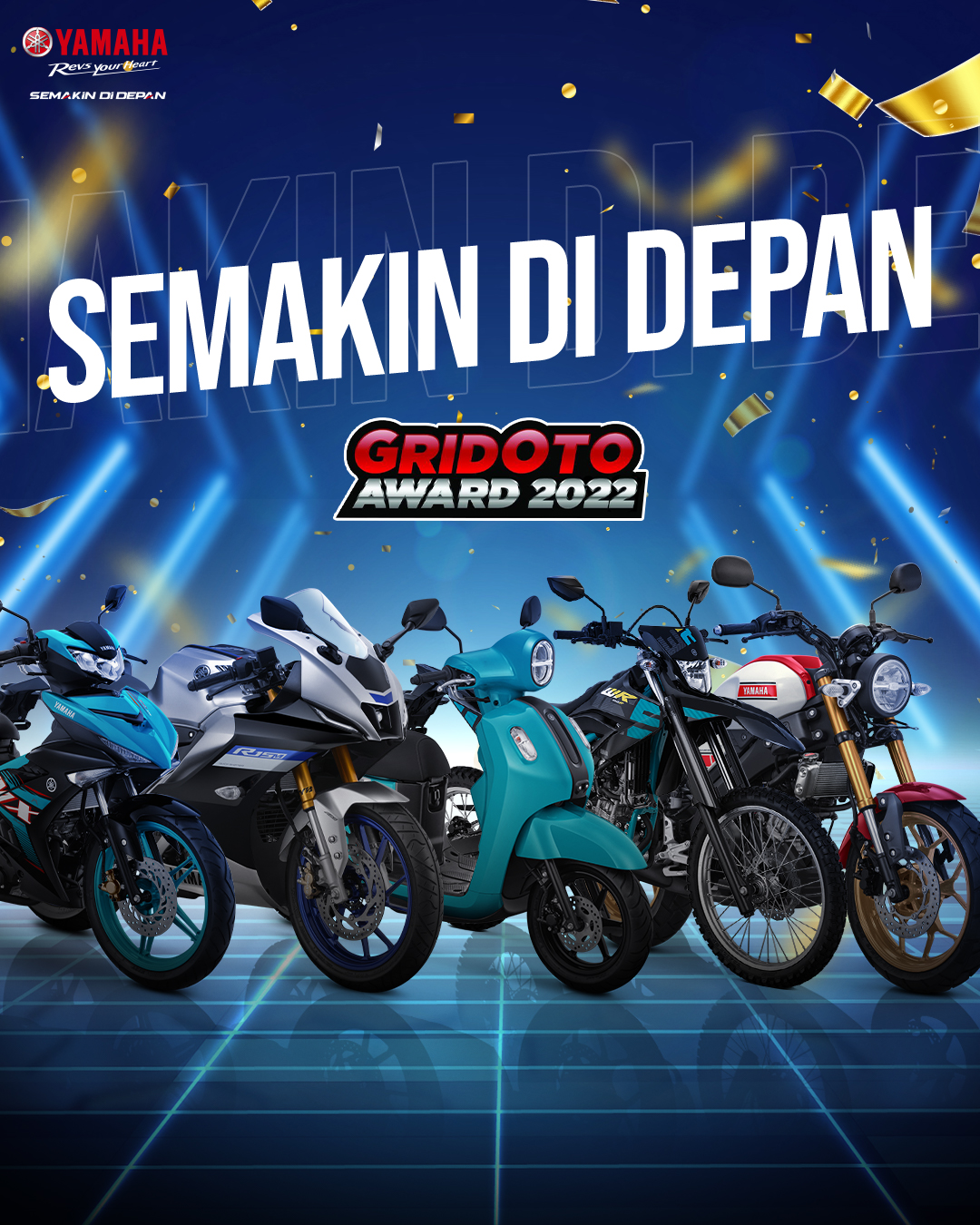 Motor Yamaha Boyong 6 Award di Ajang Penghargaan Bergengsi