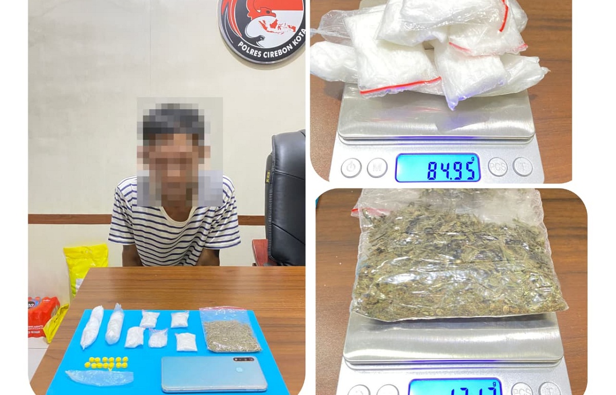 Ternyata Warga Gegesik, DS yang Mengedarkan 3 Jenis Narkoba di Cirebon Diringkus Polisi di Kesambi
