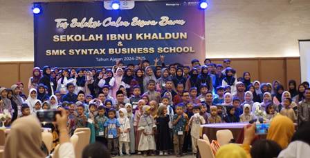 Kecerdasan Dikemas Religiusitas, Ratusan Anak Mendaftar ke Sekolah Ibnu Khaldun dan SMK SBS
