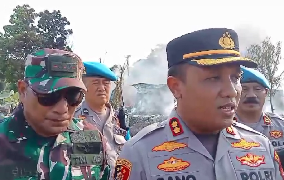 Penyebab Kebakaran Gudang Rongsok: Kapolres Cirebon Kota: Diduga dari Bakar Sampah