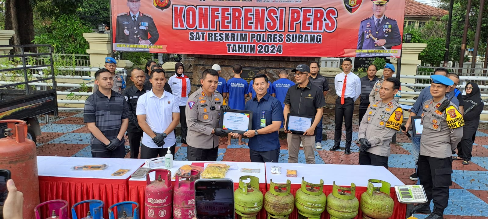 Pertamina Patra Niaga Regional JBB Apresiasi Polres Subang Ungkap Penyalahgunaan Tabung LPG Bersubsidi