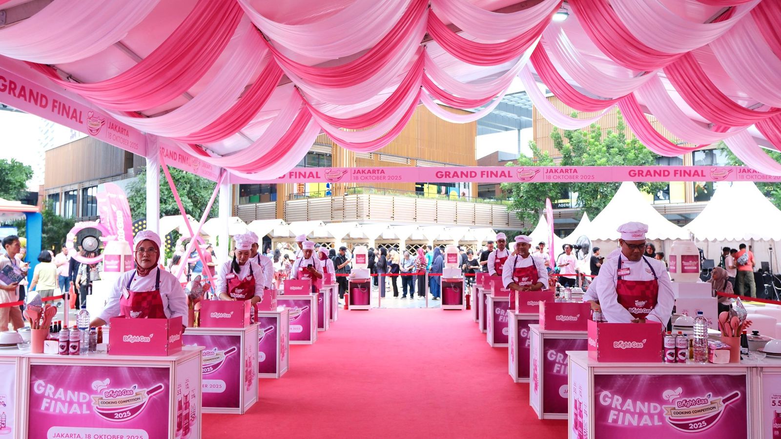 Pertamina Patra Niaga Sukses Gelar Grand Final Bright Gas Cooking Competition 2025 di La Piazza