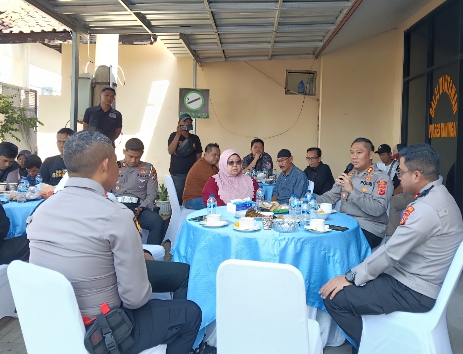 Kapolres Kuningan Minta Polisi Lebih Humanis, Warga Datang Harus Dapat Solusi