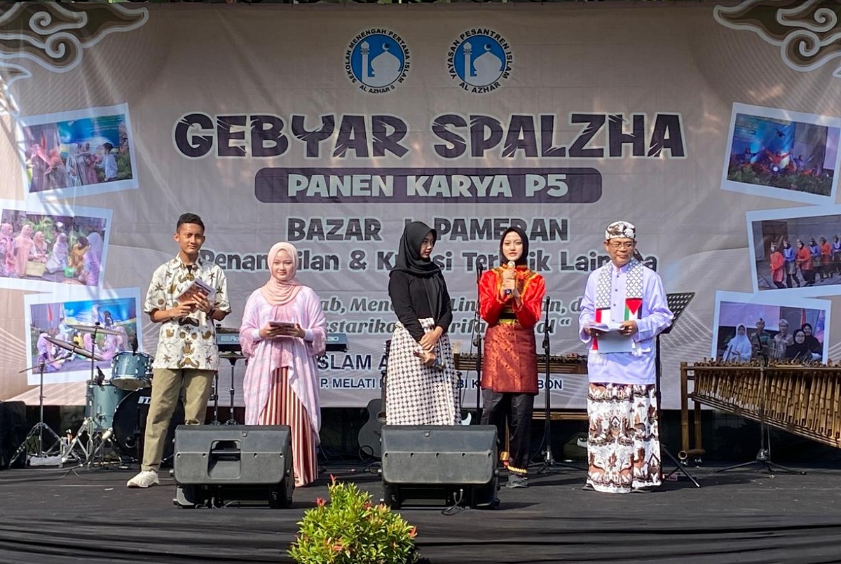SMP Islam Al Azhar 5 Cirebon Gebyar Spalzha Panen Karya 