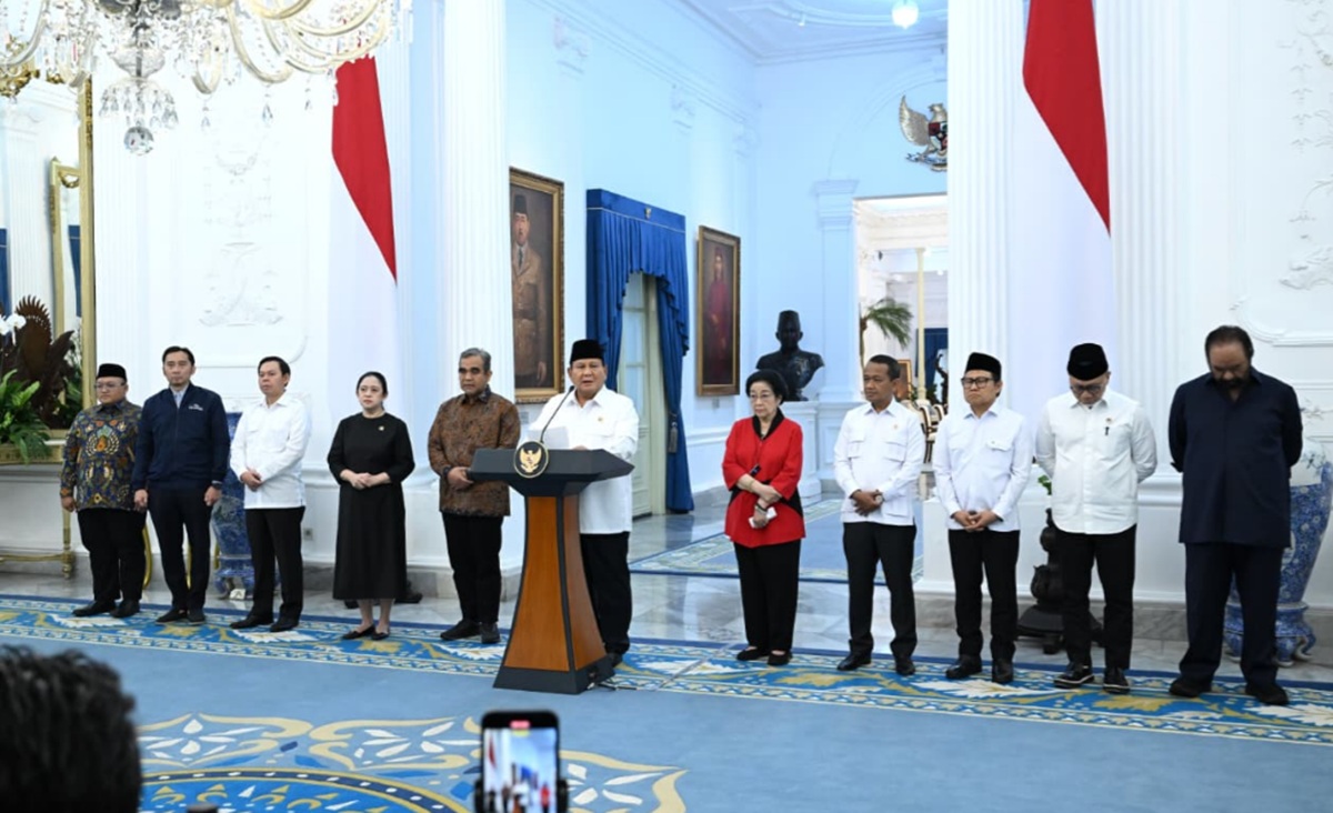 Pengumuman dari Prabowo, Ketum Parpol Sepakat Pecat Anggota DPR Bermasalah Mulai 1 September