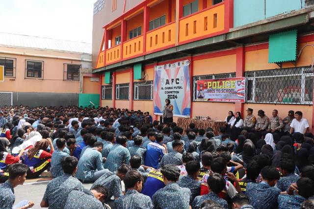 Cegah Aksi Kriminal di Kalangan Pelajar, Kapolresta Cirebon Beri Pembinaan Kepada SMK Al Jabbar Ciledug