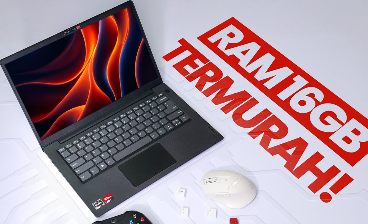 Ini Dia Rekomendasi Laptop RAM 16 GB yang Masih Murah di Tahun 2026, Lenovo V14 G4 ABP Pakai Ryzen 5 7430