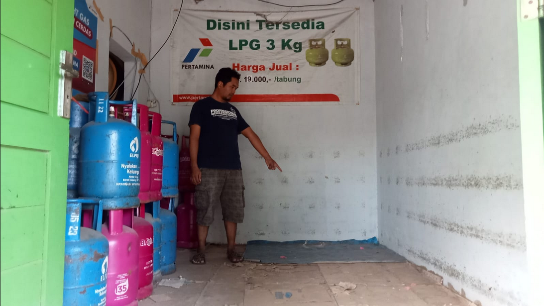 130 Tabung Gas Digondol Maling dari Pangkalan di Desa Ender, Pangenan, Kabupaten Cirebon