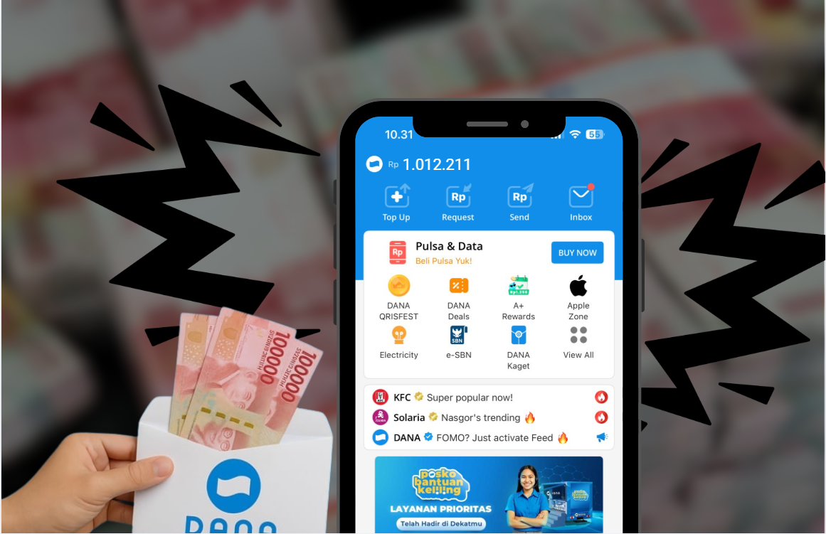 DANA Kaget Terbaru Pagi Ini, Buka Amplopnya dan Dapatkan Saldo DANA Gratis di Dalamnya Senilai Rp650.000