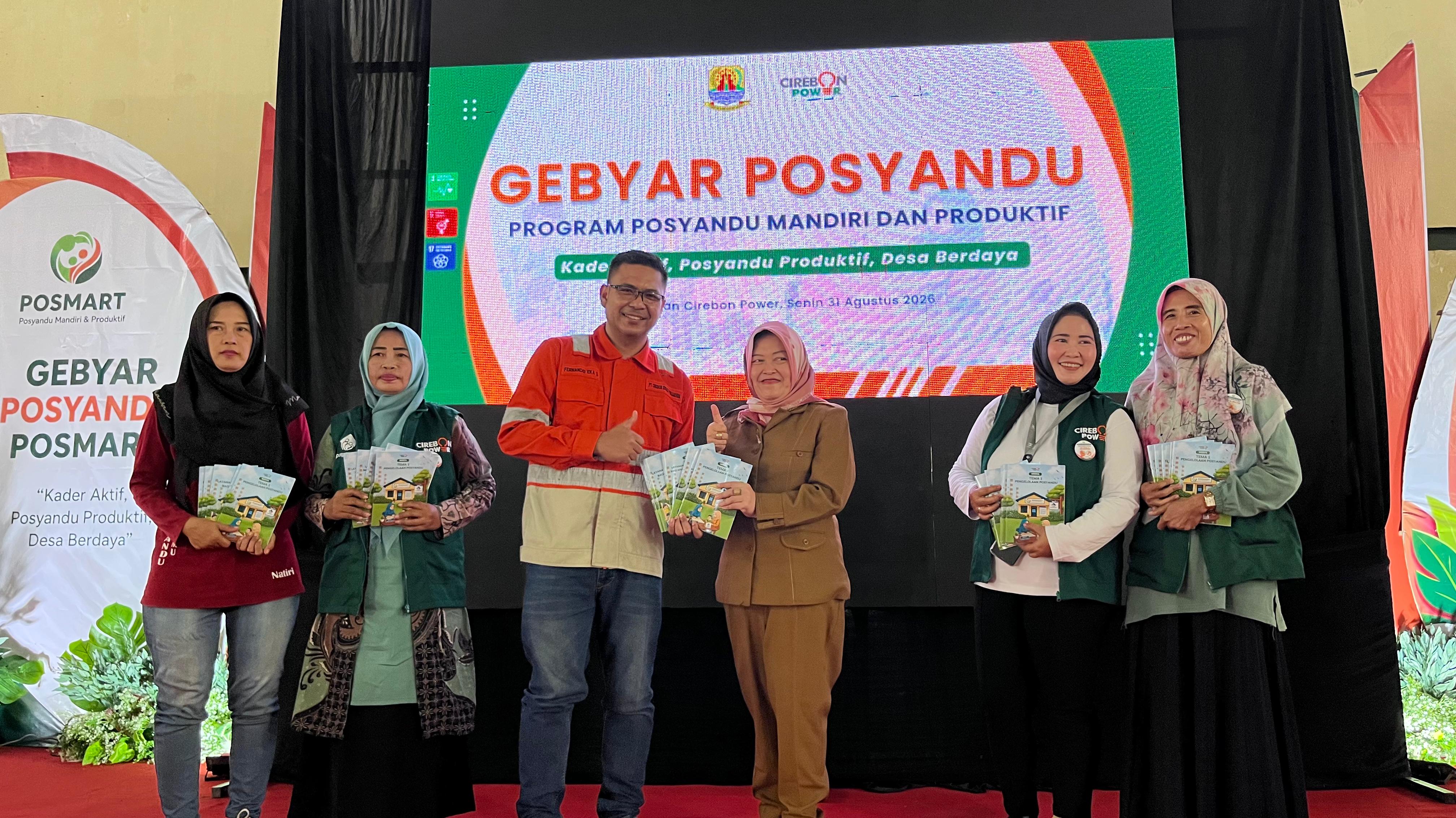 Gebyar Posmart Cirebon Power: Enam Bulan Dilatih, Kader Posyandu Kini Didorong Makin Mandiri dan Produktif