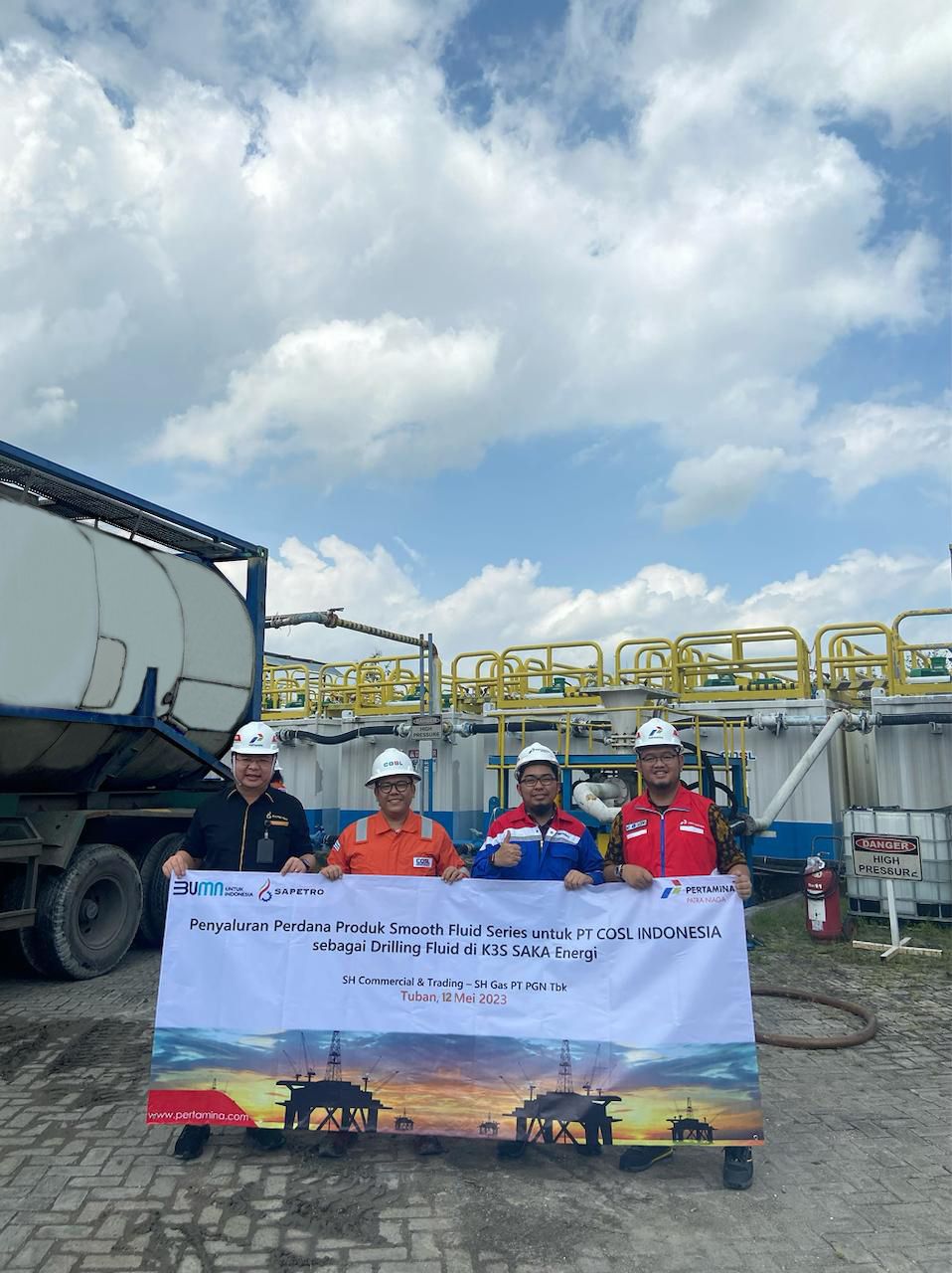 Pertamina Patra Niaga Regional Jawa Bagian Barat Salurkan Smooth Fluid Untuk Pengeboran Di Blok Pangkah