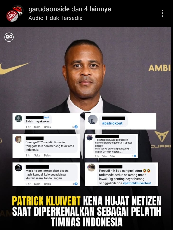 Selalu ada Hujatan Netizen Saat PSSI Ganti Masa Pelatih! Nasib Patrick Kluivert Seperti Shin Tae-yong Dulu